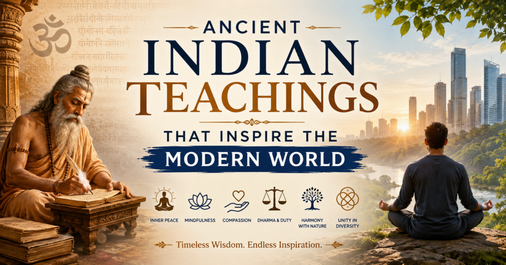 Ancient Indian Teachings That Inspire the Modern World